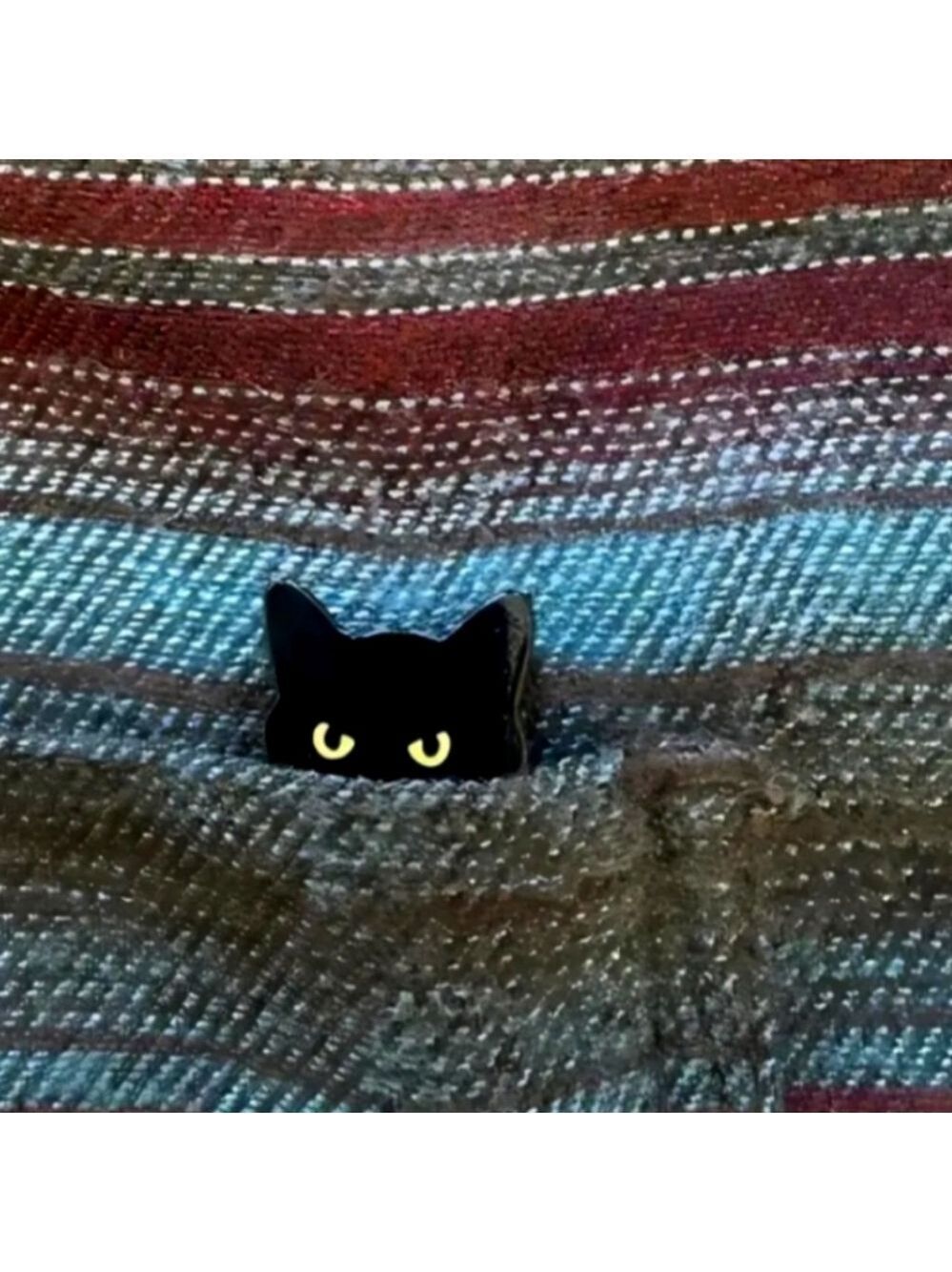 CAT Brooch POCKET PEEK A BOO BROOCH PIN